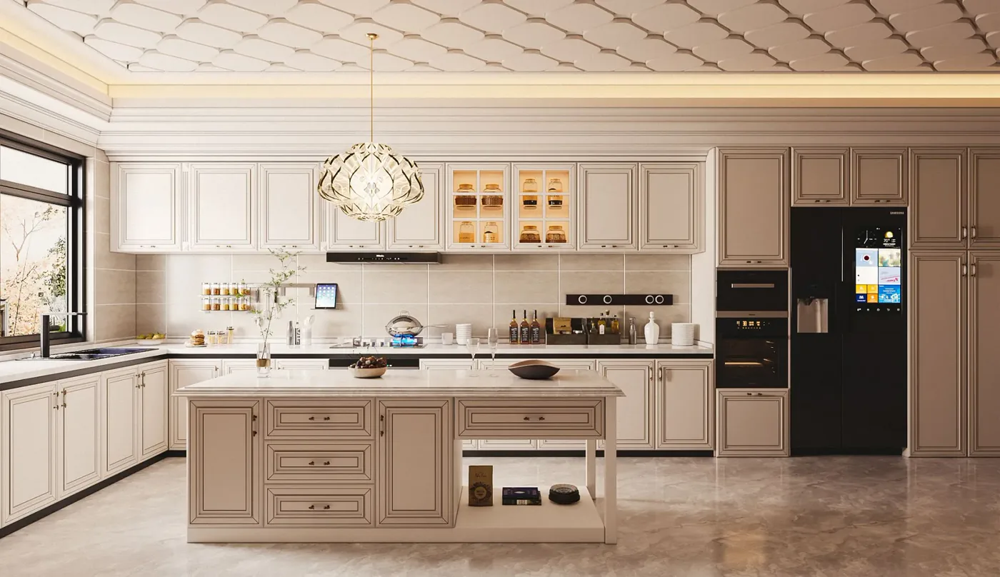Shaker kitchen cabinet style for project packages