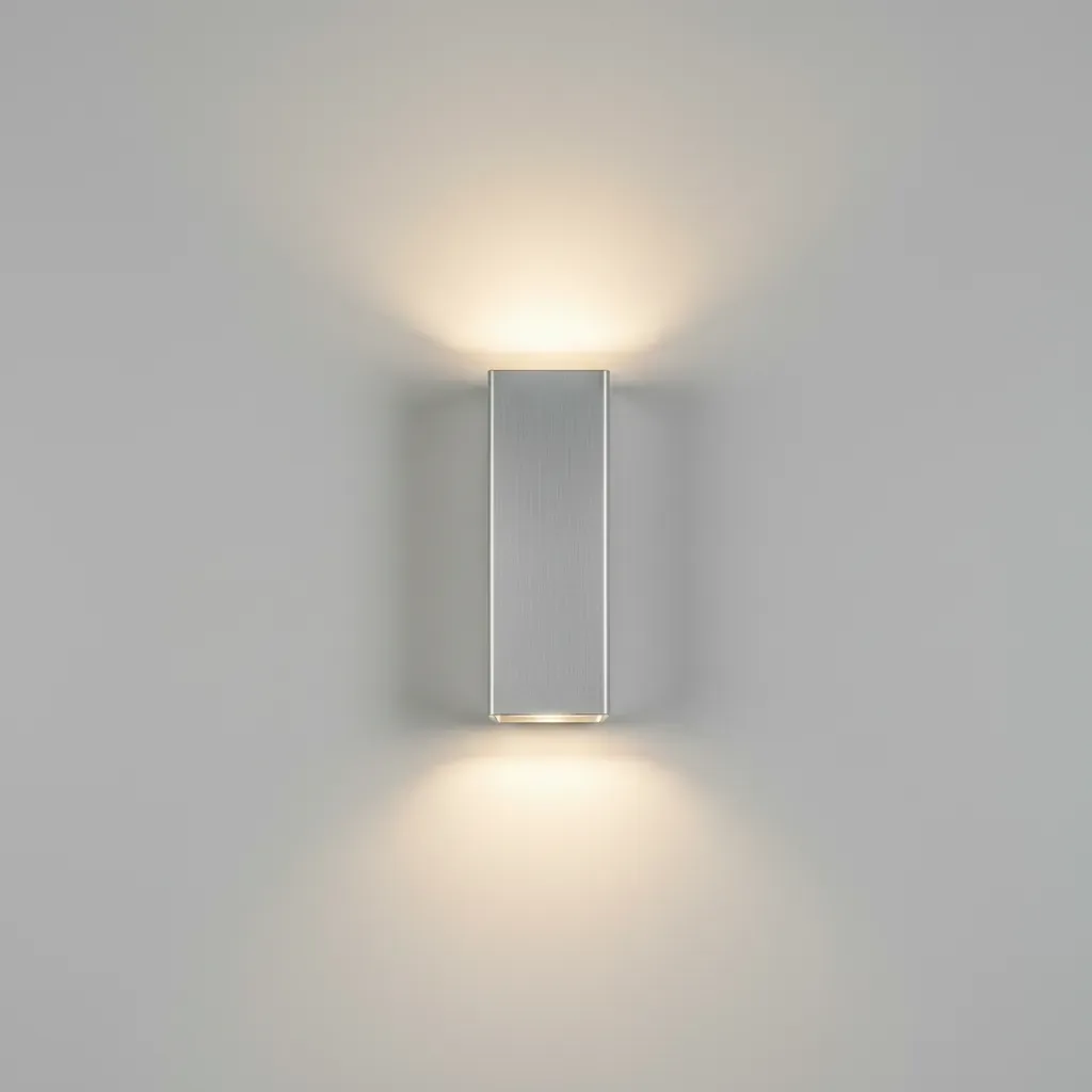 Minimal architectural wall light