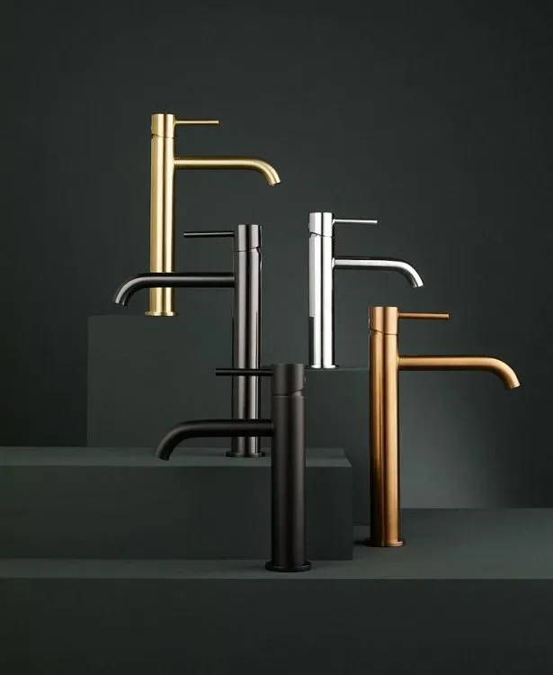 Bathroom faucet series coordinated with sanitary ware package requirements